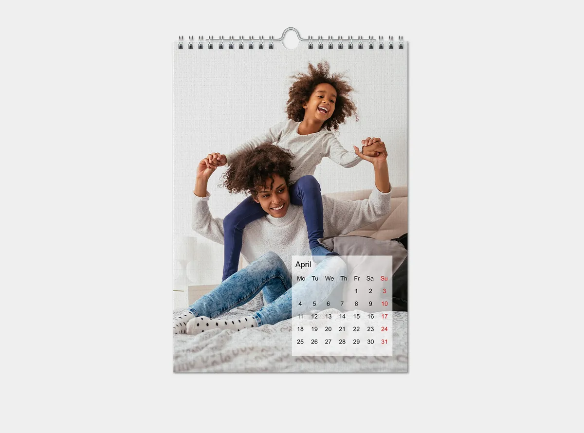 Premium photo calendar A4