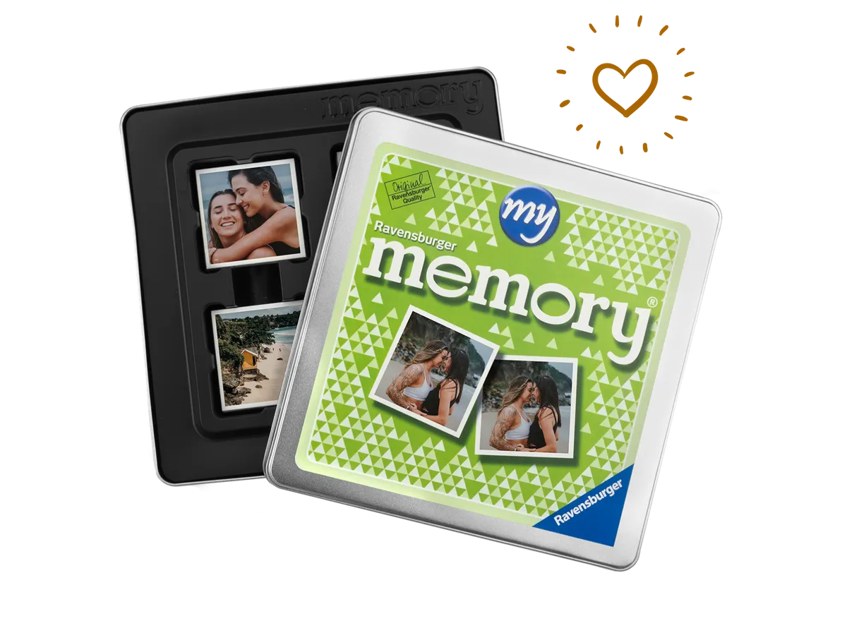 Ravensburger My memory mit Urlaubsfotos auf den Memory-Karten